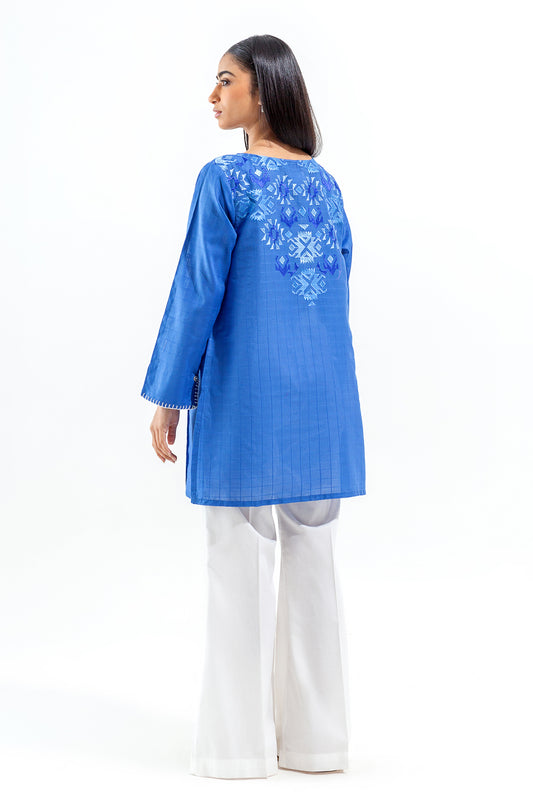 EMBROIDERED JACQUARD SHIRT (PRET)