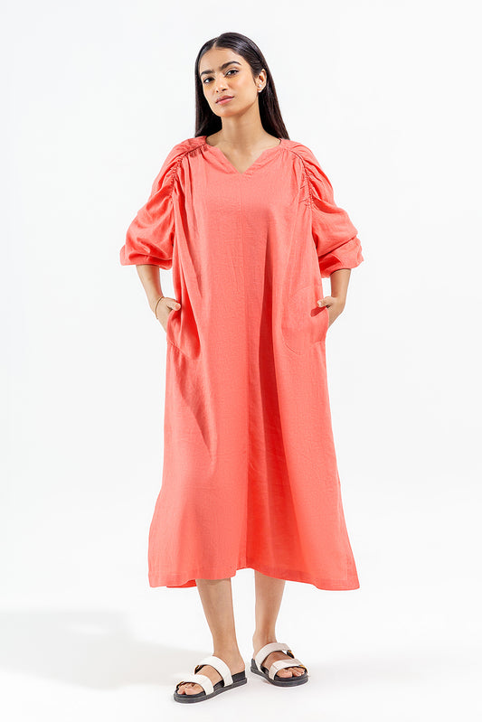 CORAL LONG DRESS