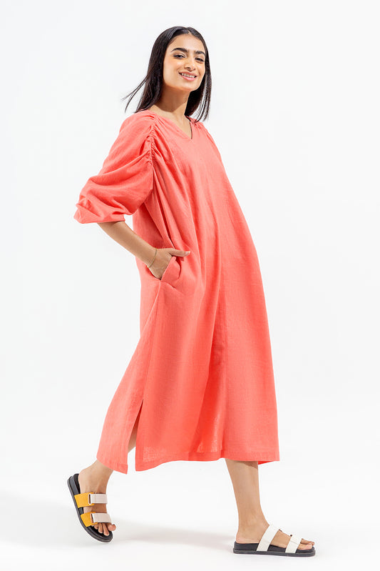 CORAL LONG DRESS