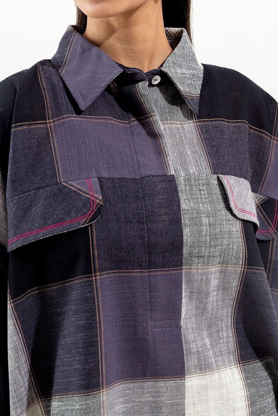 PRINTED YARN DYED SHIRT (PRET)