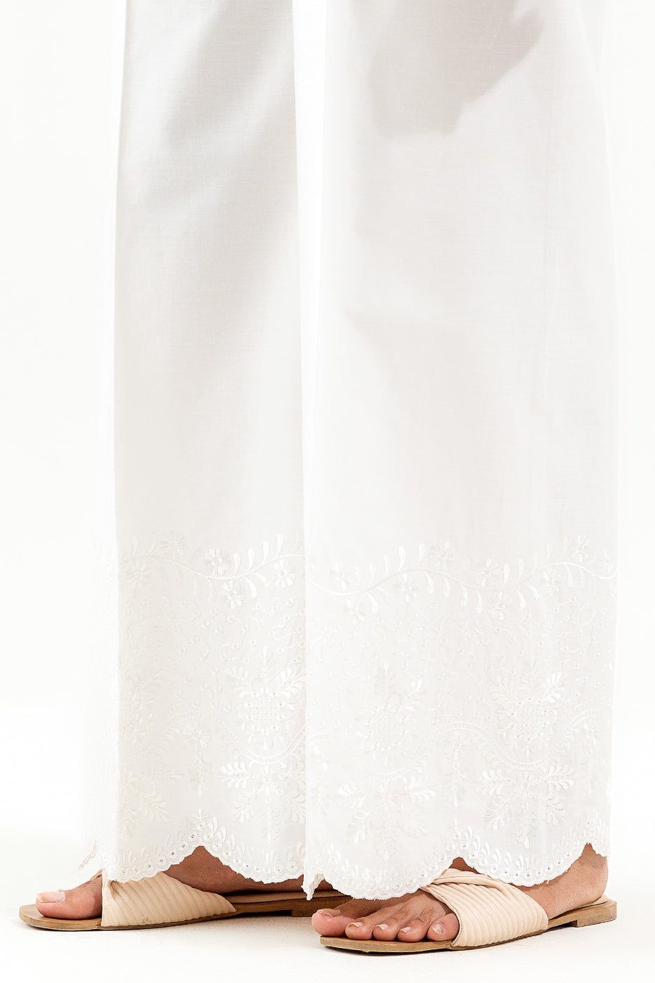 EMBROIDERED CULOTTE PANTS