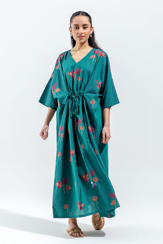 EMBROIDERED CHAMBREY SHIRT (PRET)