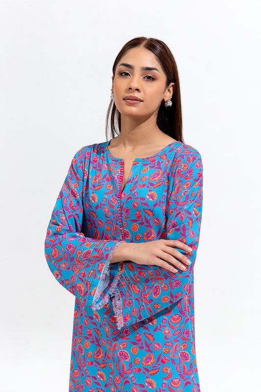 PRINTED VISCOSE SHIRT (PRET)