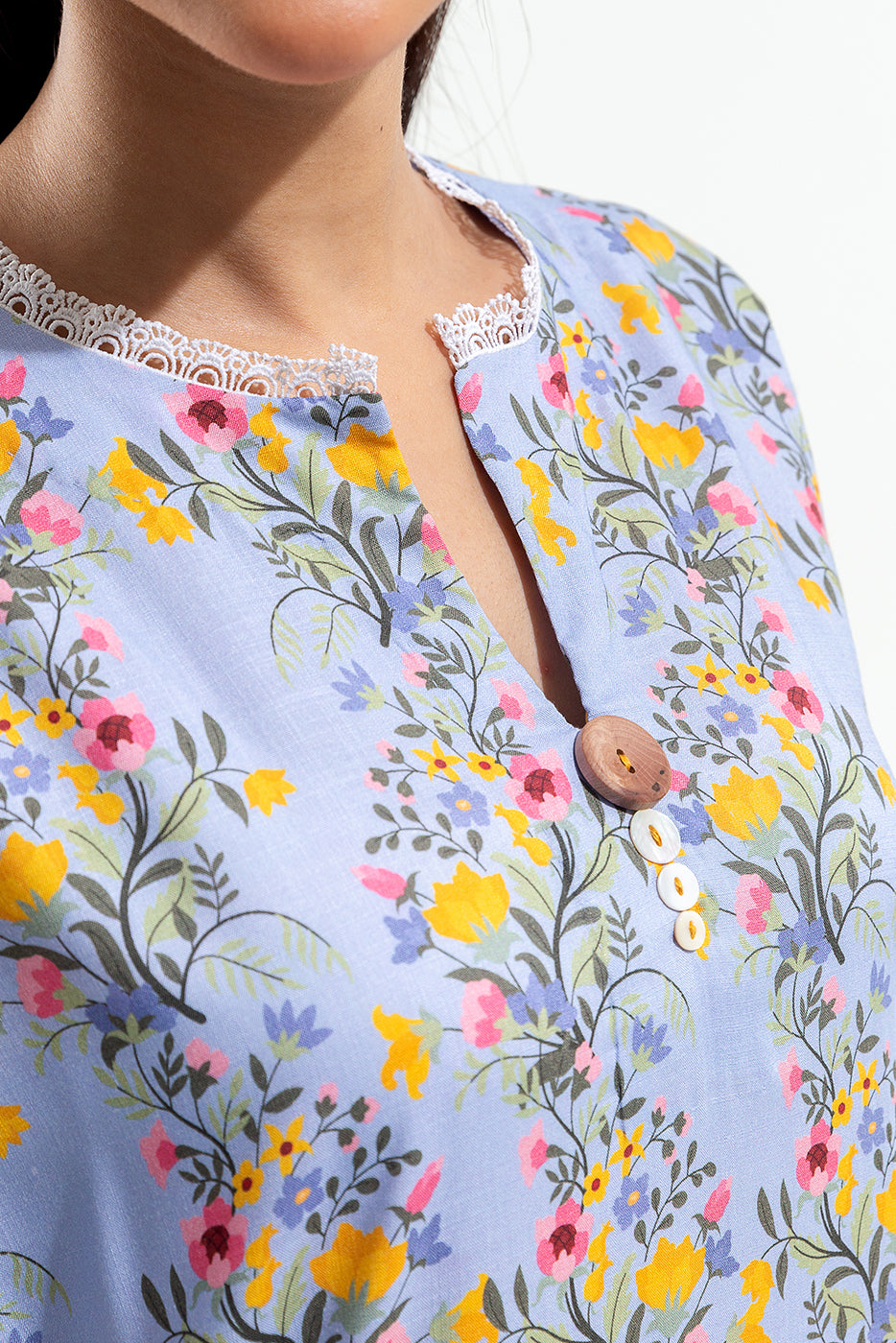 PRINTED VISCOSE SHIRT (PRET)