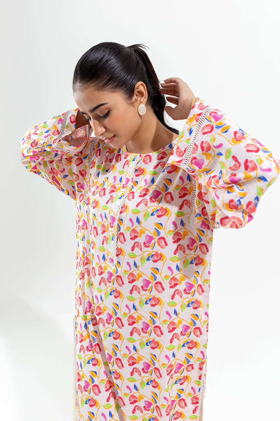 PRINTED VISCOSE SHIRT (PRET)