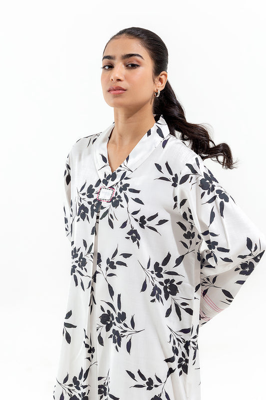 2 PIECE PRINTED VISCOSE SUIT (PRET)