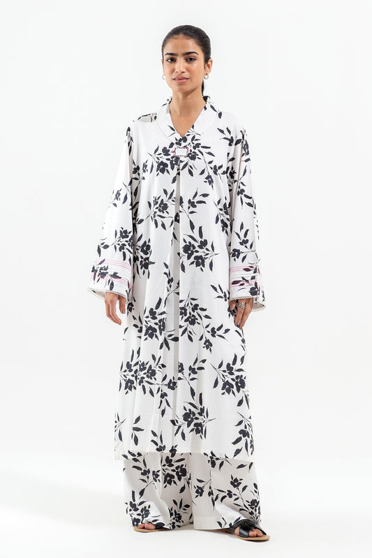 2 PIECE PRINTED VISCOSE SUIT (PRET)