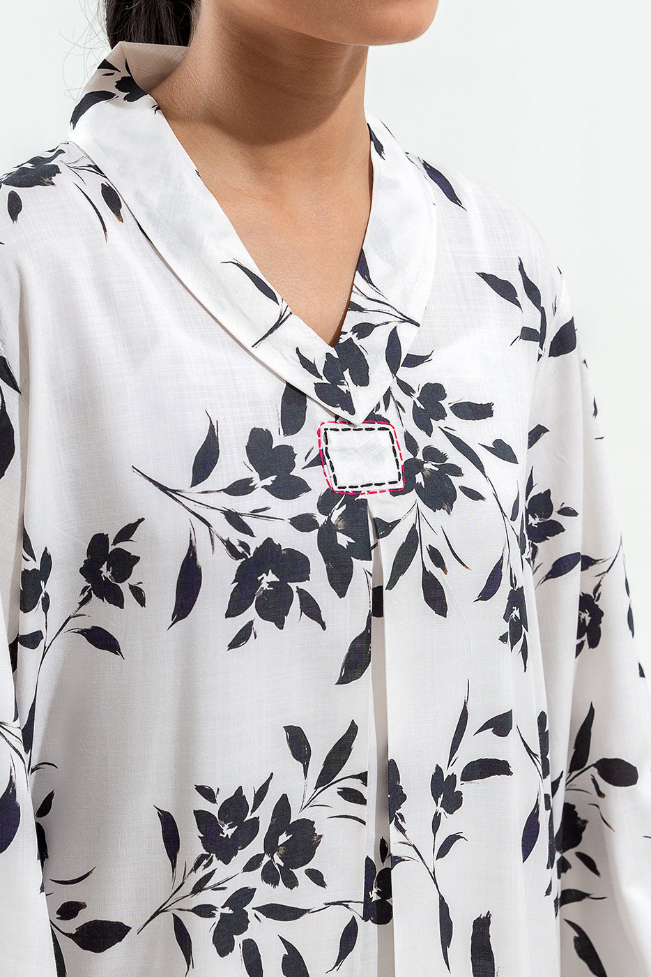 2 PIECE PRINTED VISCOSE SUIT (PRET)