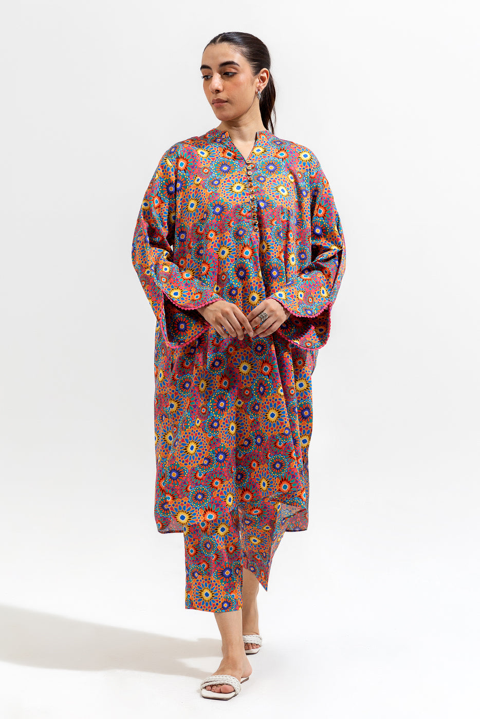 2 PIECE PRINTED PREMIUM LAWN SUIT (PRET)