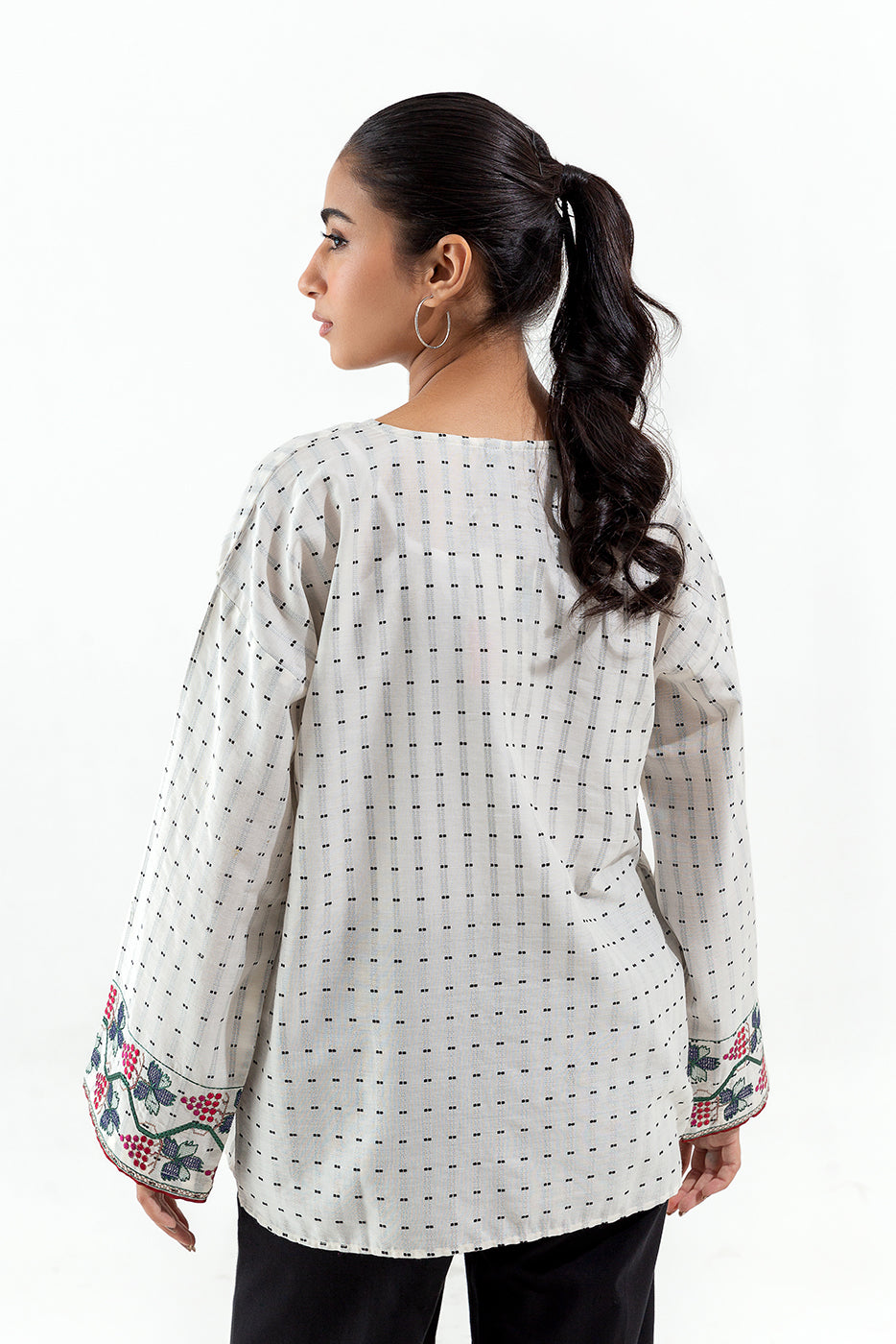 EMBROIDERED FUSION TOP (PRET)