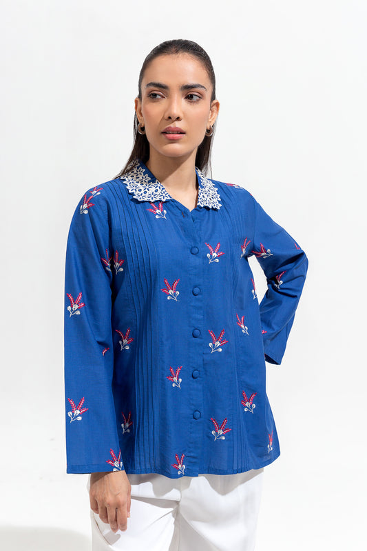 EMBROIDERED LAWN TOP (PRET)