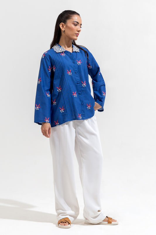 EMBROIDERED LAWN TOP (PRET)