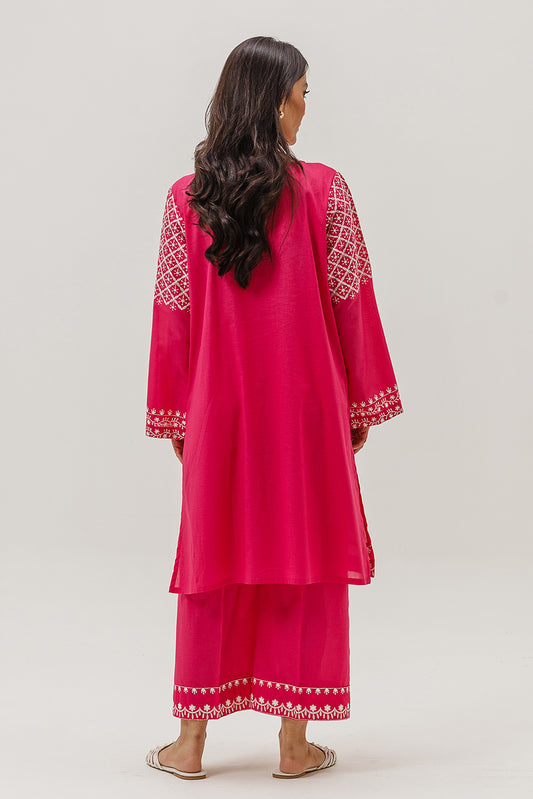 2 PIECE EMBROIDERED LAWN SUIT (PRET)