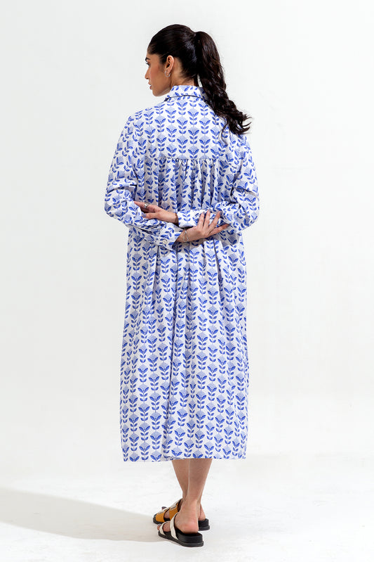 PRINTED LONG DRESS