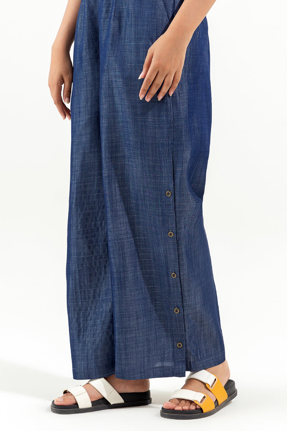 TENCEL WIDE LEG TROUSER