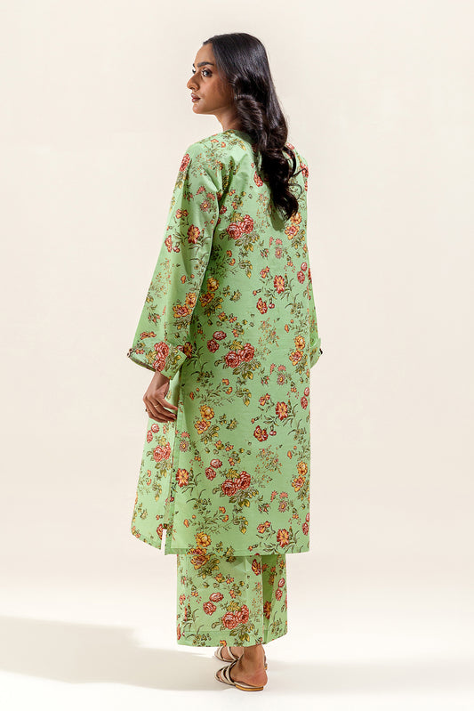 2 PIECE PRINTED SUIT-PEAR PRIMROSE (UNSTITCHED)