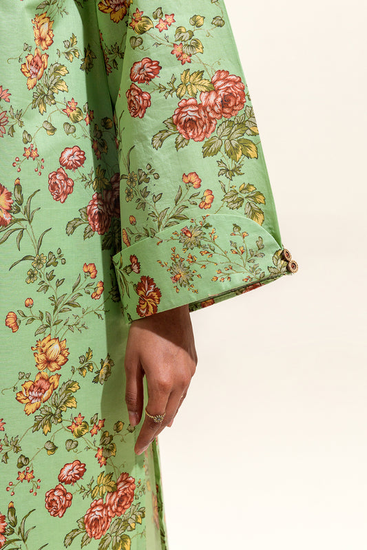 2 PIECE PRINTED SUIT-PEAR PRIMROSE (UNSTITCHED)