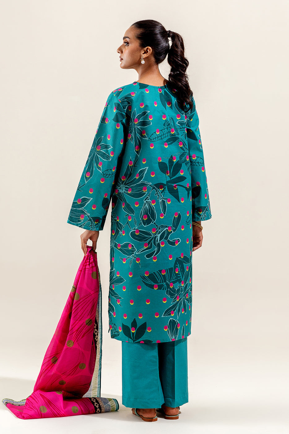 3 PIECE PRINTED SUIT-TIFFANY PUNCH (UNSTITCHED)