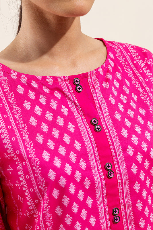 3 PIECE PRINTED LAWN SUIT-MELLOW GLINT (UNSTITCHED)