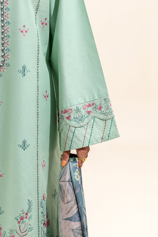 3 PIECE EMBROIDERED LAWN SUIT-WILDFLOWER WONDERS (UNSTITCHED)