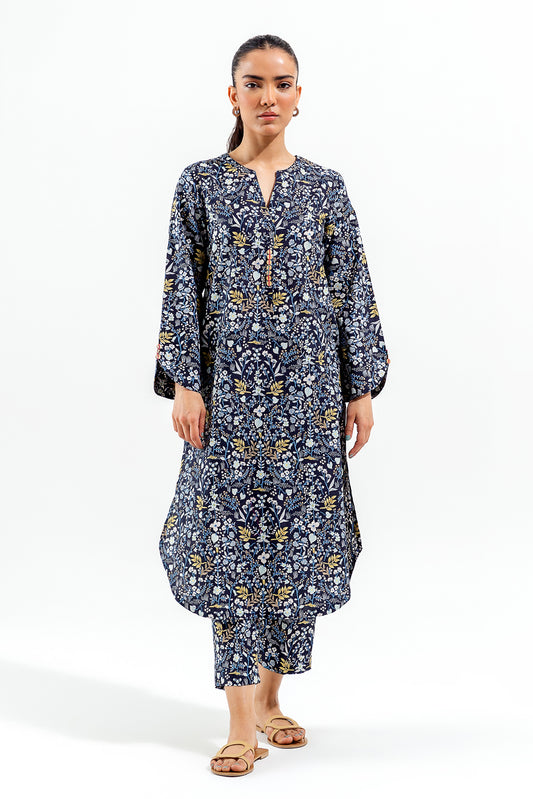 2 PIECE PRINTED CAMBRIC SUIT (PRET)
