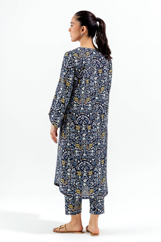 2 PIECE PRINTED CAMBRIC SUIT (PRET)