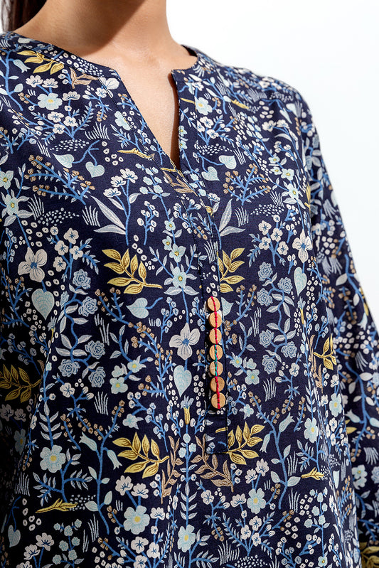 2 PIECE PRINTED CAMBRIC SUIT (PRET)