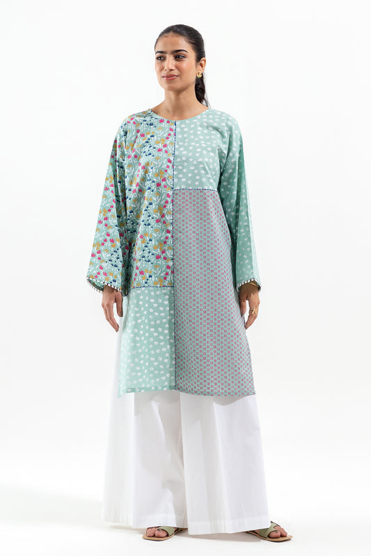 PRINTED LAWN SHIRT (PRET)