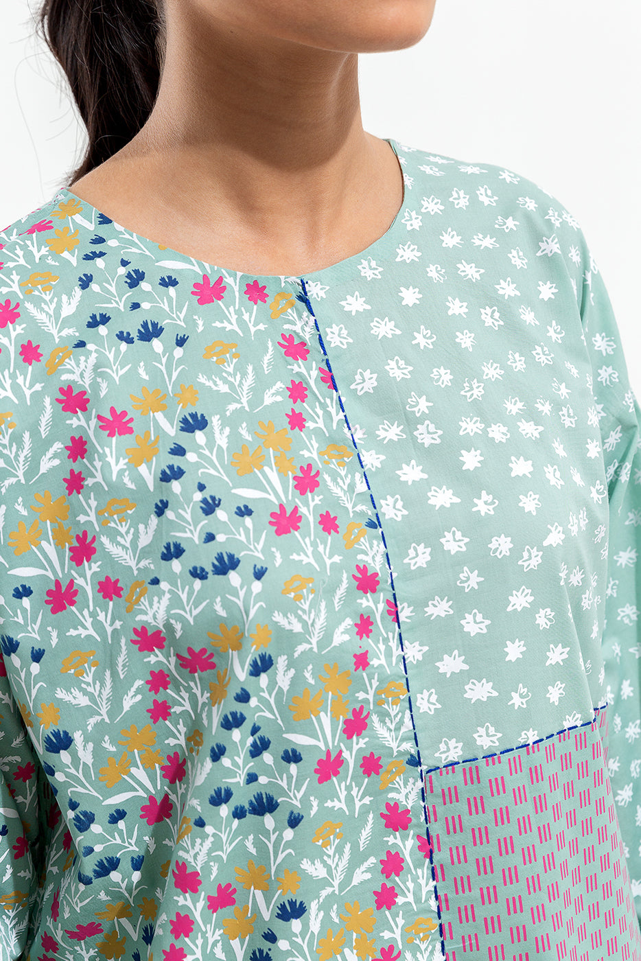 PRINTED LAWN SHIRT (PRET)