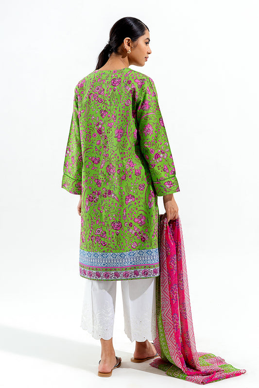 2 PIECE PRINTED LAWN SUIT (PRET)