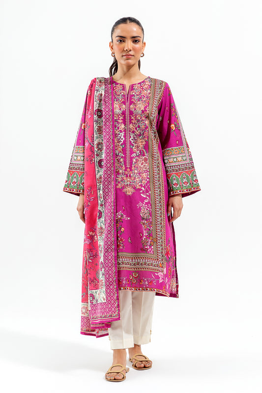 2 PIECE EMBROIDERED LAWN SUIT (LUXURY PRET)