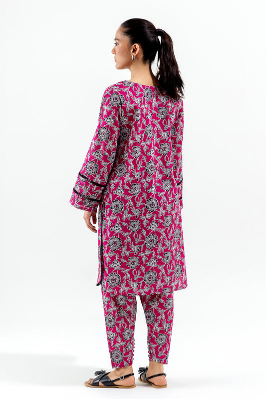 2 PIECE PRINTED LAWN SUIT (PRET)