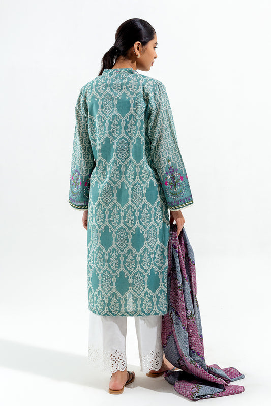 2 PIECE PRINTED LAWN SUIT (PRET)