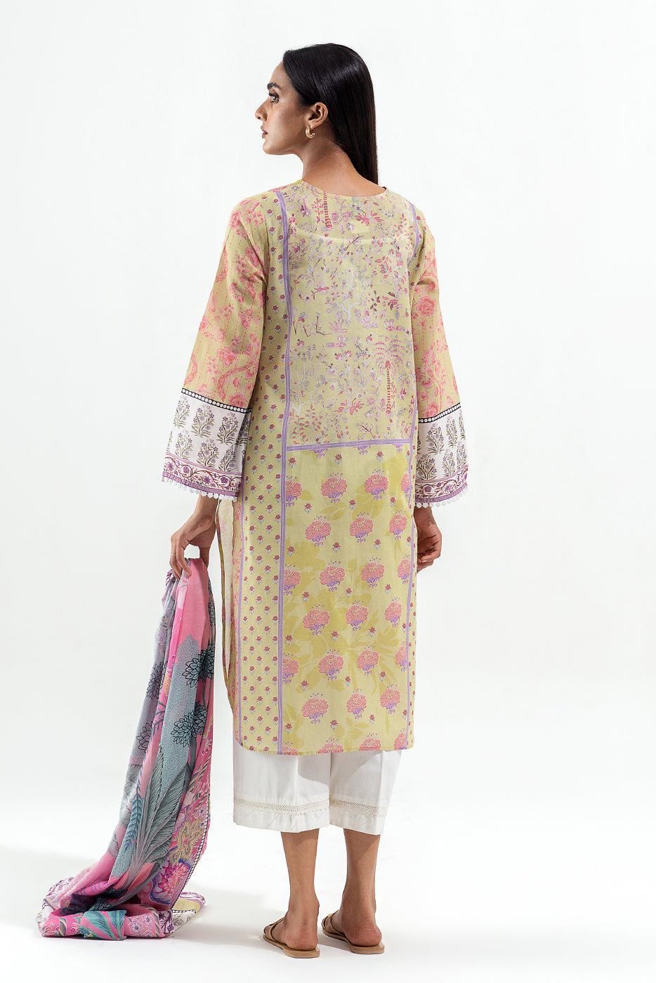 2 PIECE PRINTED LAWN SUIT (PRET)