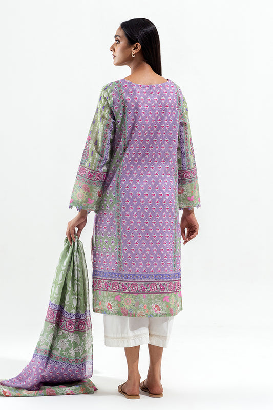 2 PIECE PRINTED LAWN SUIT (PRET)