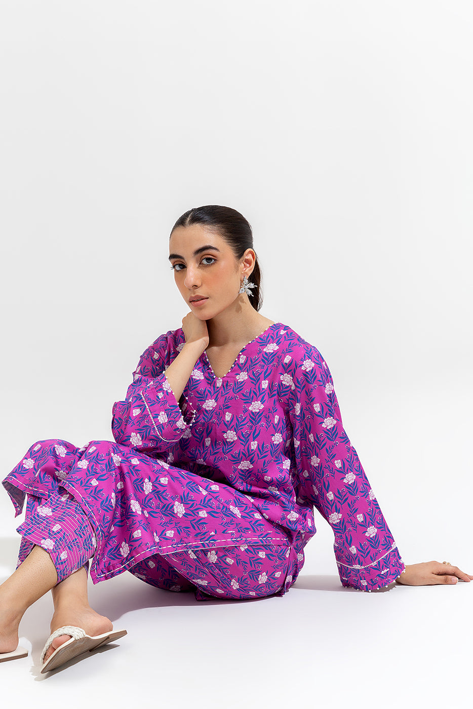 2 PIECE PRINTED PREMIUM LAWN SUIT (PRET)