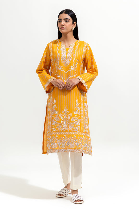 EMBROIDERED JACQUARD SHIRT (LUXURY-PRET)