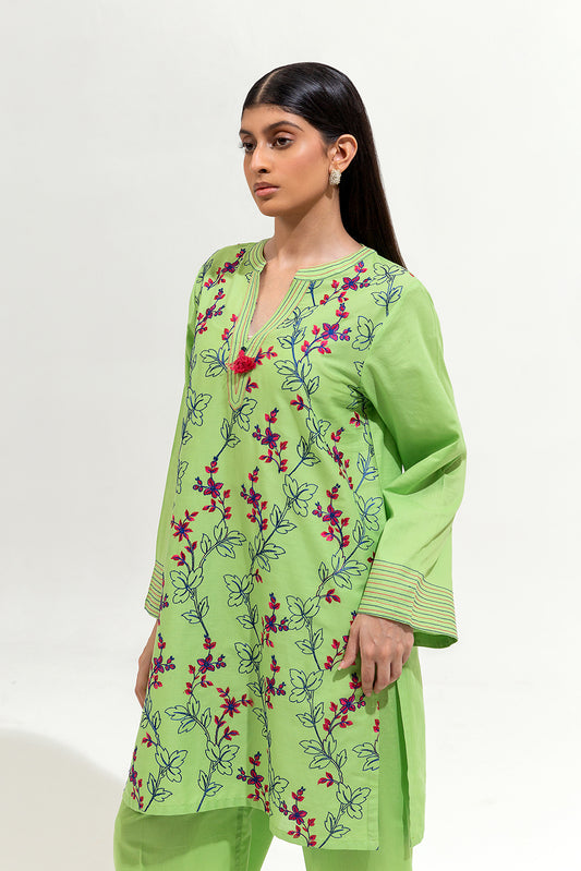 2 PIECE EMBROIDERED LAWN SUIT (PRET)