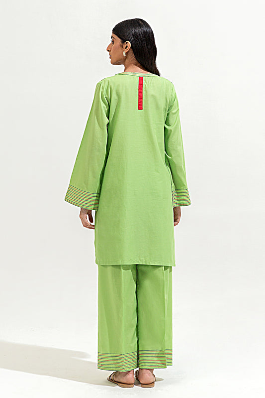 2 PIECE EMBROIDERED LAWN SUIT (PRET)