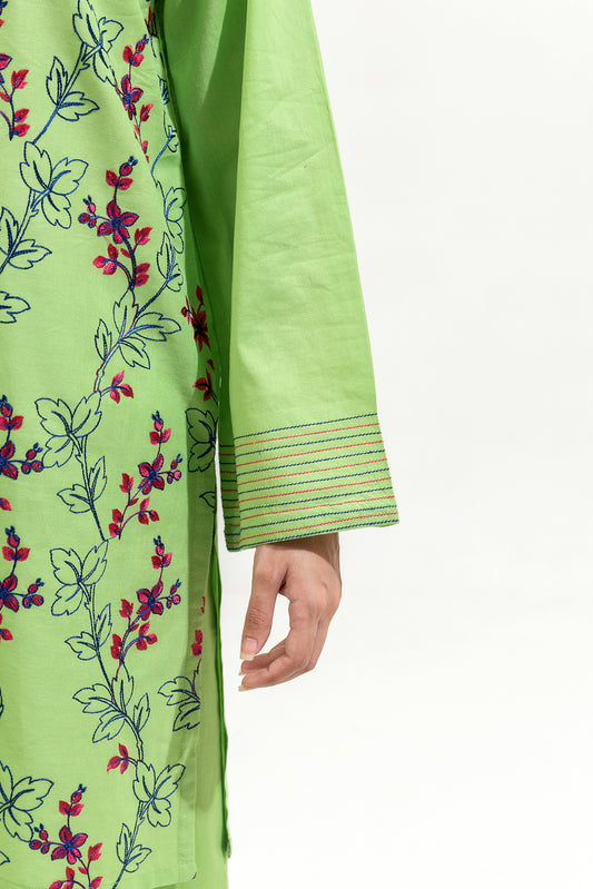 2 PIECE EMBROIDERED LAWN SUIT (PRET)