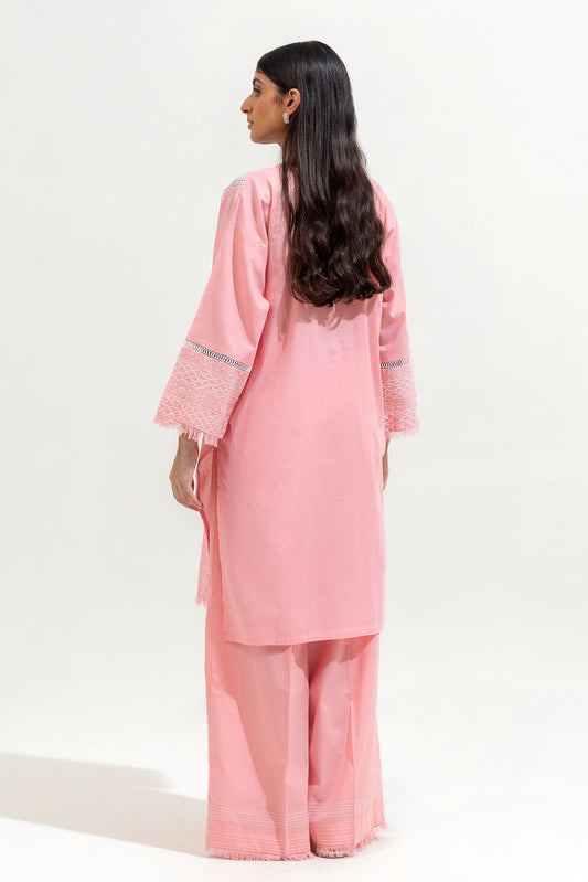 2 PIECE EMBROIDERED LAWN SUIT (PRET)