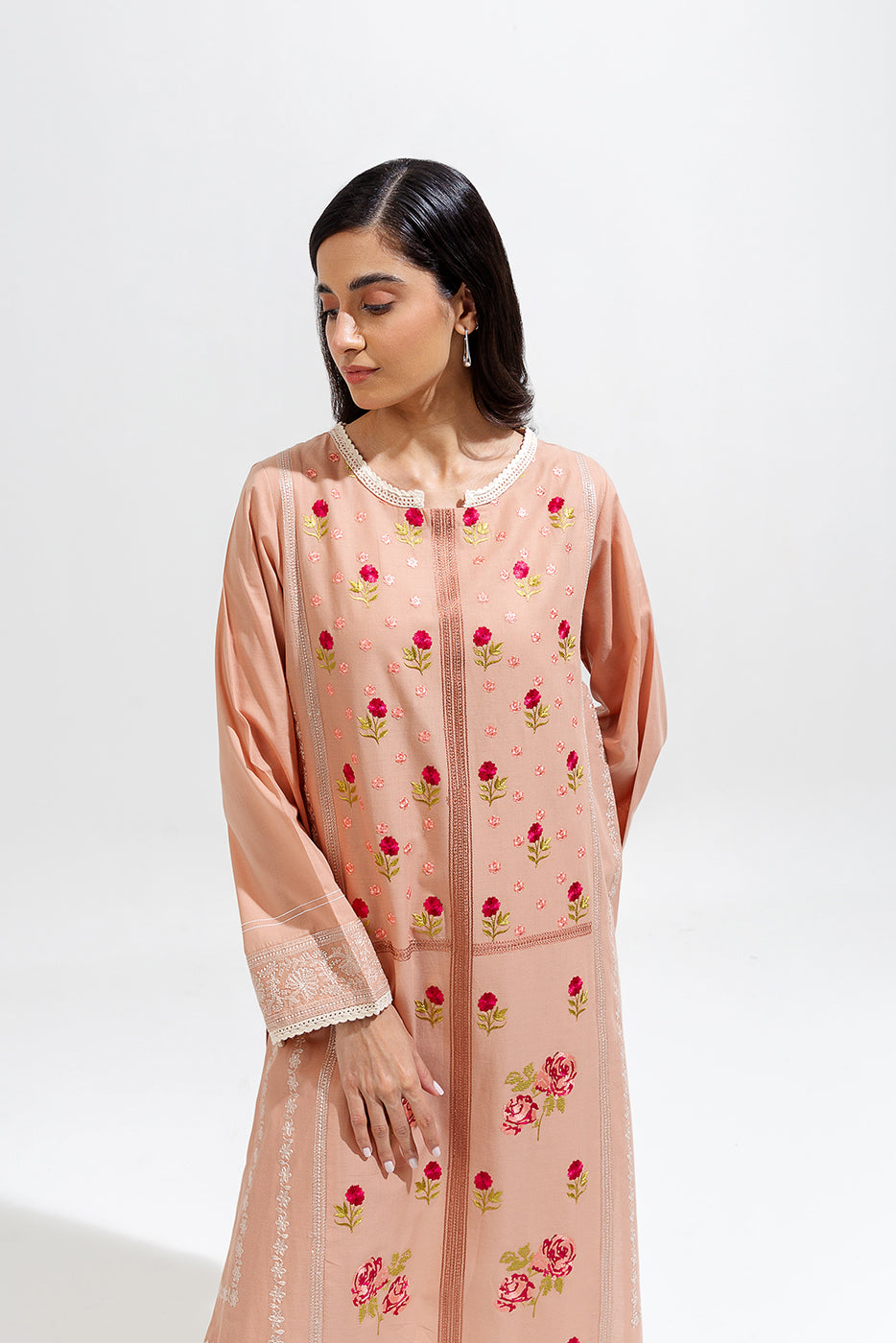 2 PIECE EMBROIDERED LAWN SUIT (PRET)