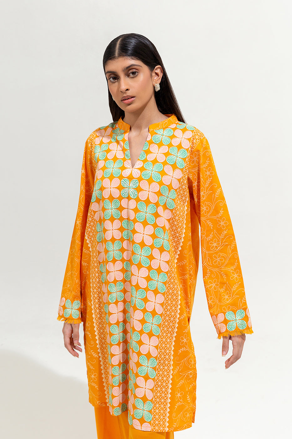 2 PIECE PRINTED LAWN SUIT (PRET)