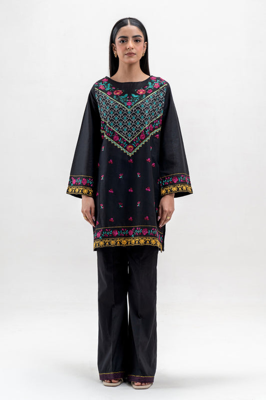2 PIECE EMBROIDERED LAWN SUIT (PRET)