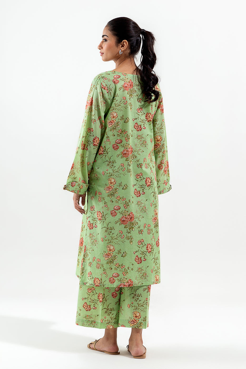 2 PIECE PRINTED LAWN SUIT (PRET)