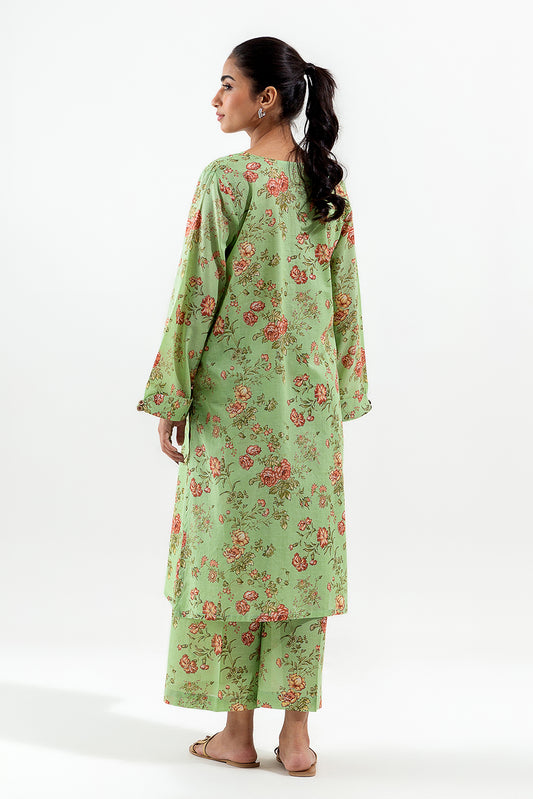 2 PIECE PRINTED LAWN SUIT (PRET)