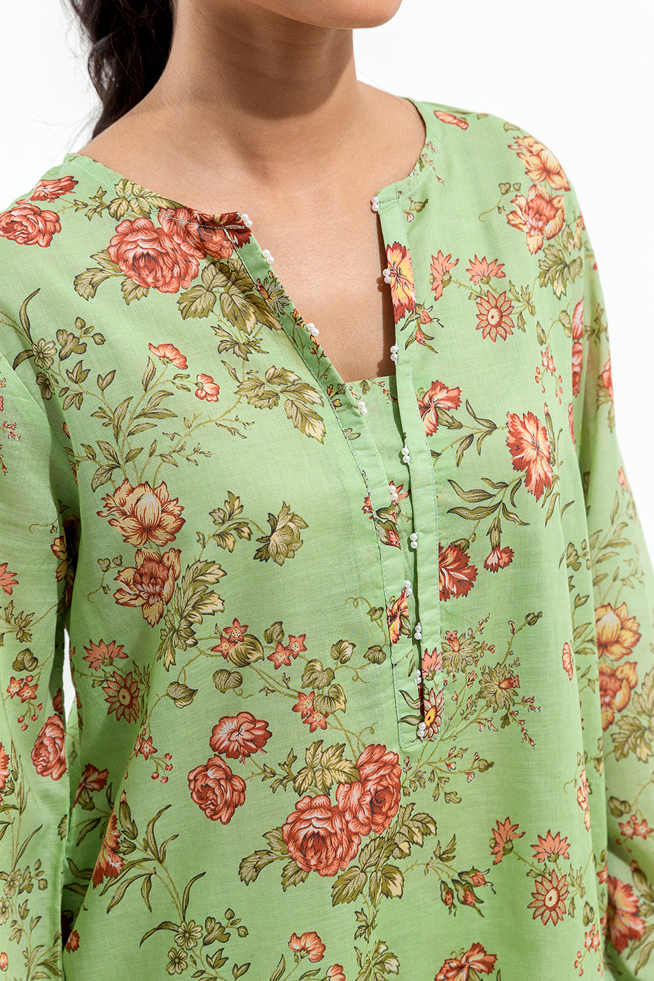 2 PIECE PRINTED LAWN SUIT (PRET)