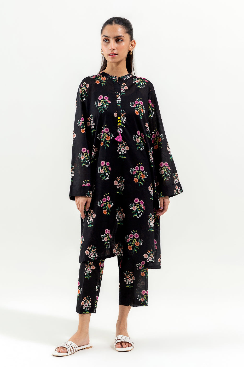 2 PIECE PRINTED LAWN SUIT (PRET)