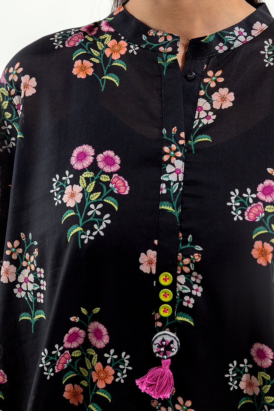 2 PIECE PRINTED LAWN SUIT (PRET)