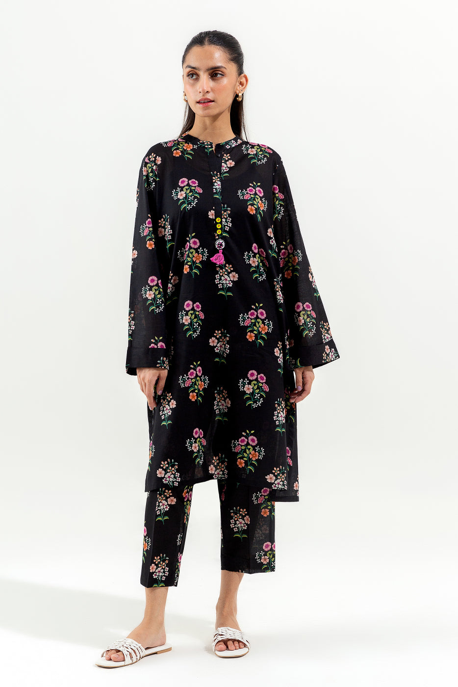 2 PIECE PRINTED LAWN SUIT (PRET)
